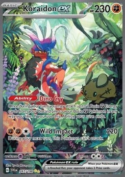 Koraidon ex  (SVI 247) Scarlet & Violet - Singles