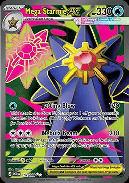 Mega Starmie ex  (POR 102) Perfect Order - Singles