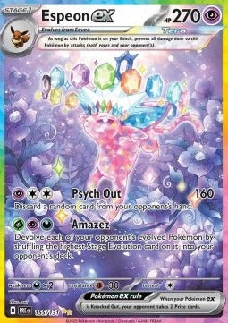 Espeon ex  (PRE 155) Prismatic Evolutions - Singles