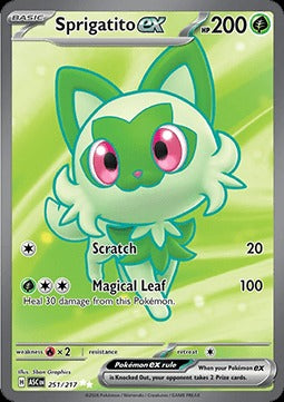 Sprigatito ex  (ASC 251) Ascended Heroes - Singles