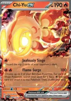 Chi-Yu ex  (PAL 040) Paldea Evolved - Singles