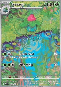 Ivysaur  (MEW 167) 151 - Singles