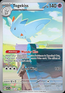 Togekiss  (ASC 235) Ascended Heroes - Singles