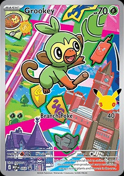 Grookey  (MEP 052) MEP Black Star Promos - Singles
