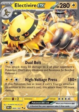 Electivire ex  (DRI 069) Destined Rivals - Singles