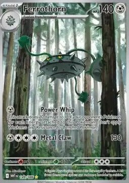 Ferrothorn  (WHT 149) White Flare - Singles