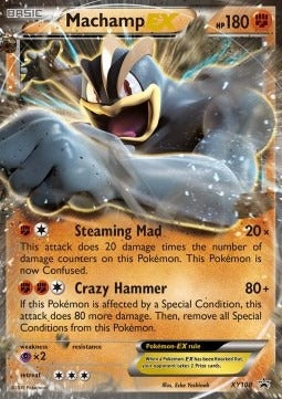 Machamp EX  (XYPR 108) XY Black Star Promos - Singles