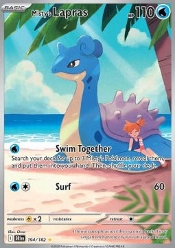Misty's Lapras  (DRI 194) Destined Rivals - Singles