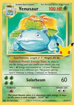 Venusaur  (CEL BS 15) Celebrations - Singles