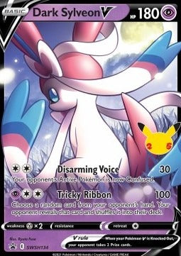 Dark Sylveon V  (SWSH 134) SWSH Black Star Promos - Singles