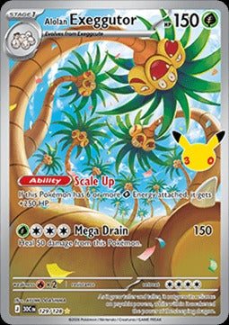 Alolan Exeggutor  (30C 129) 30th Celebration - Singles