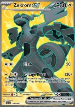 Zekrom ex  (BLK 158) Black Bolt - Singles