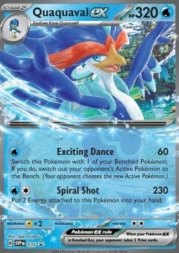 Quaquaval ex  (SVP 035) SV Black Star Promos - Singles