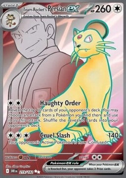 Team Rocket's Persian ex  (DRI 219) Destined Rivals - Singles