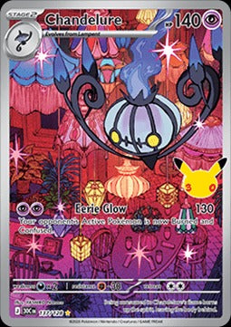 Chandelure  (30C 137) 30th Celebration - Singles