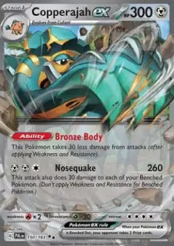 Copperajah ex  (PAL 150) Paldea Evolved - Singles