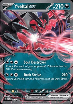 Yveltal ex  (POR 053) Perfect Order - Singles