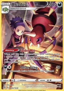 Ariados  (BRS TG09) Brilliant Stars - Singles