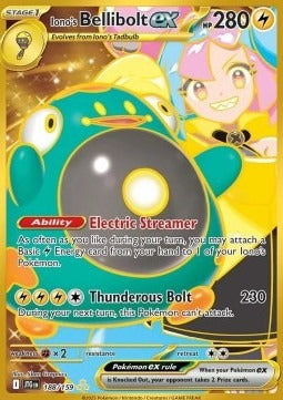 Iono's Bellibolt ex  (JTG 188) Journey Together - Singles