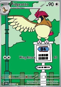 Pidgeotto  (OBF 208) Obsidian Flames - Singles