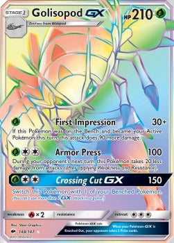 Golisopod GX  (BUS 148) Burning Shadows - Singles