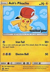 Ash's Pikachu  (SM 113) SM Black Star Promos - Singles (Excellent)