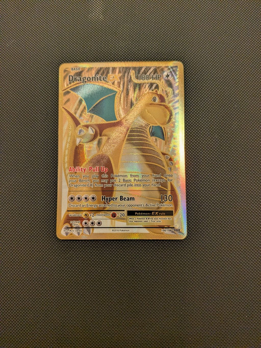 Dragonite EX  (EVO 106) Evolutions - Singles (Excellent)
