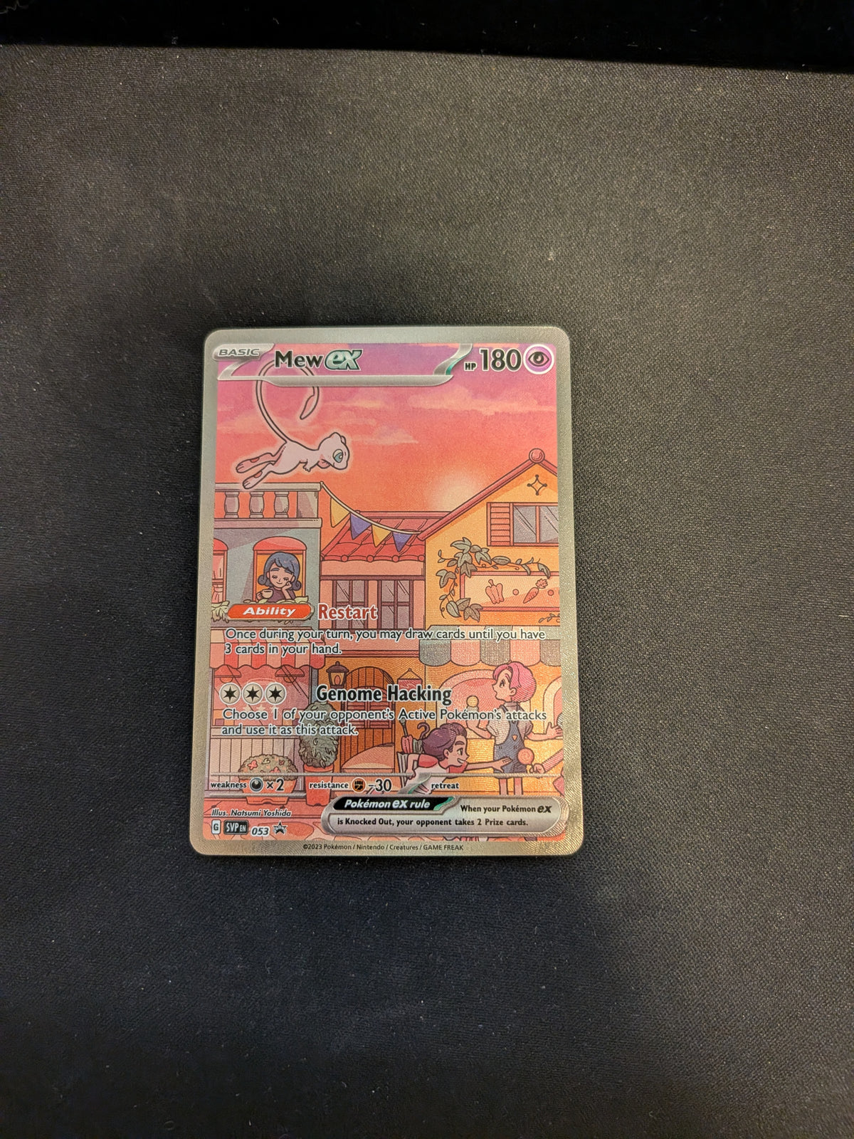 Mew ex  (SVP 053) SV Black Star Promos - Singles (Near mint) se billede af kortet