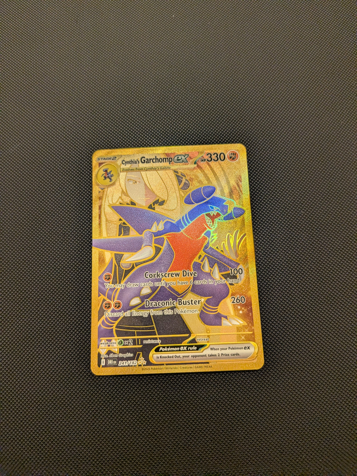 Cynthia's Garchomp ex  (DRI 241) Destined Rivals - Singles (Near Mint)