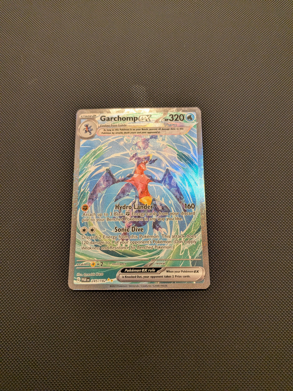 Garchomp ex  (PAR 245) Paradox Rift - Singles (Near Mint)