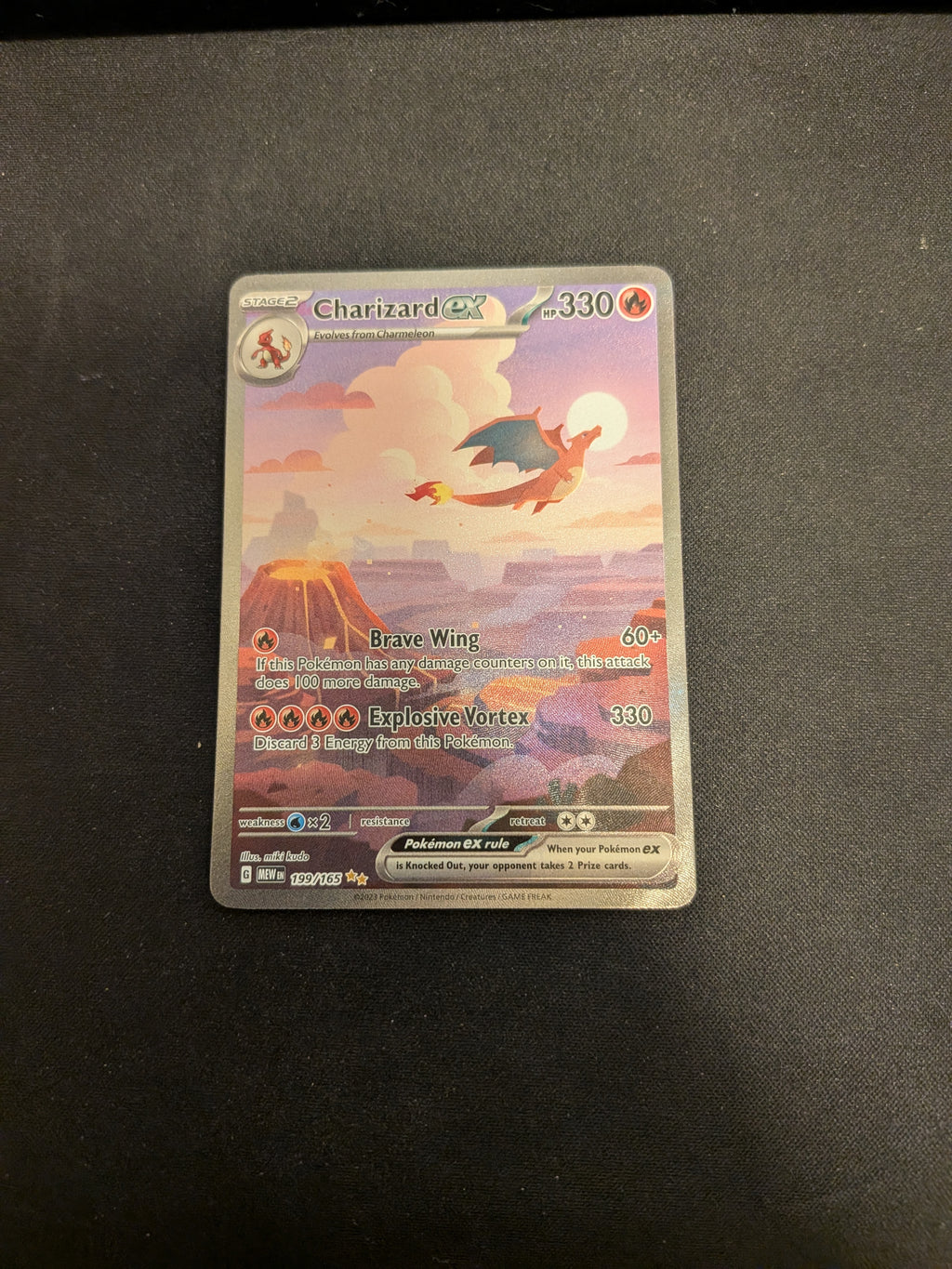 Charizard ex  (MEW 199) 151 - Singles (Excellent) se billederne
