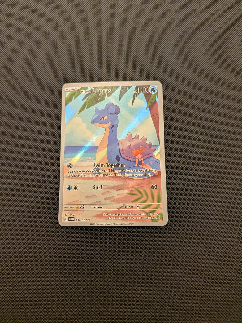 Misty's Lapras  (DRI 194) Destined Rivals - Singles