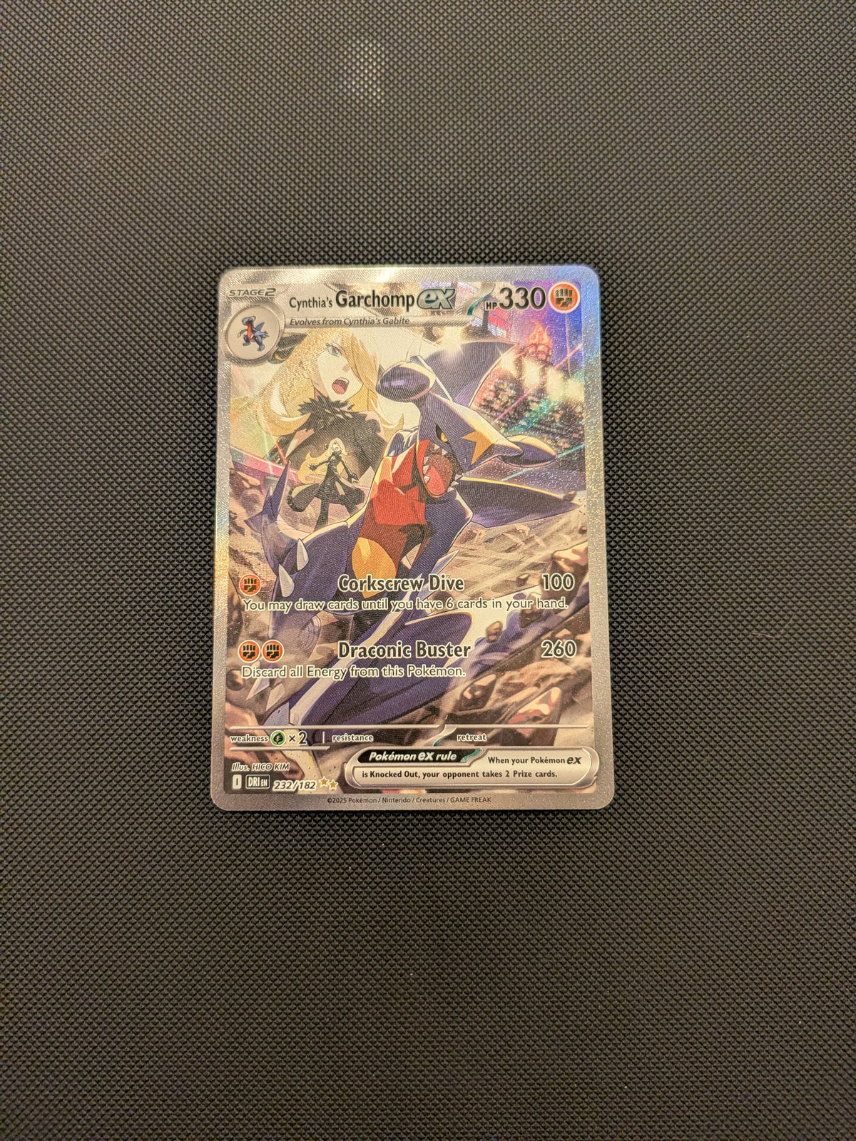 Cynthia's Garchomp ex  (DRI 232) Destined Rivals - Singles (Near Mint)